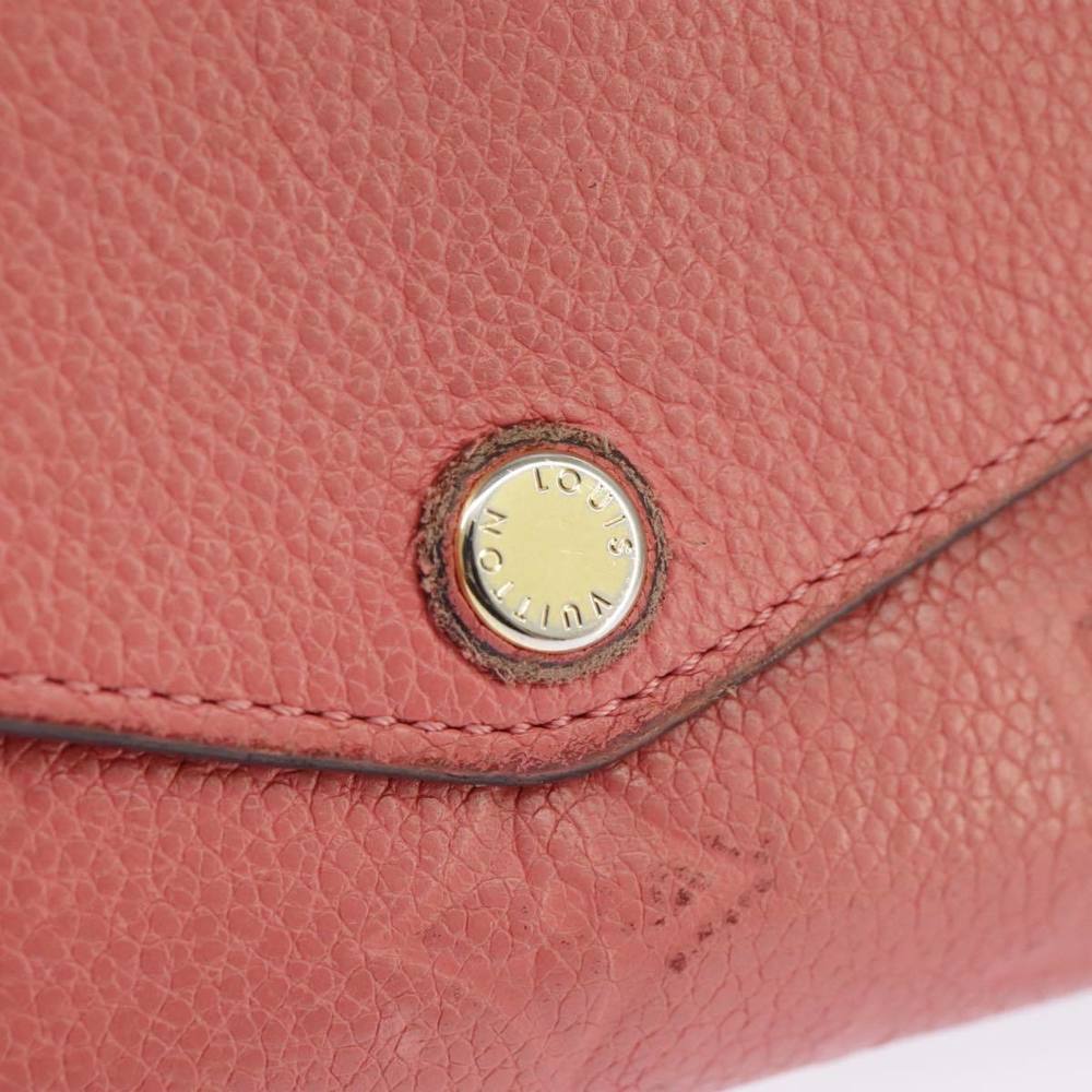 LOUIS VUITTON Empreinte Portefeiulle Sarah Long Wallet Pink M61801 Auth am7135 - Picture 8 of 16